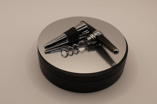 Wine Bottle Stopper with Cork Screw