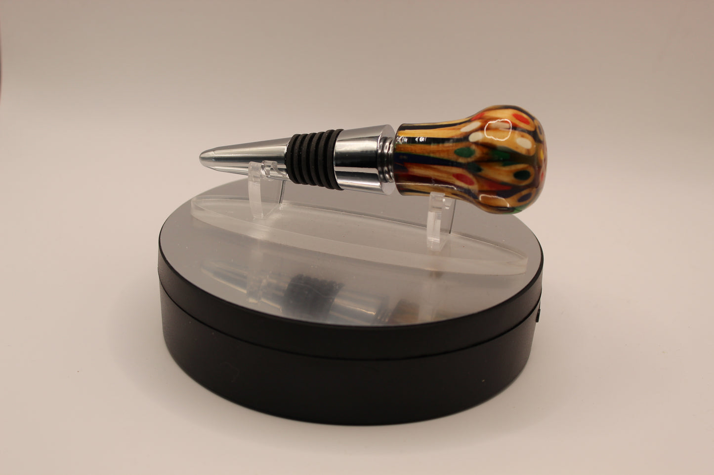 Wine Bottle Stopper with Cork Screw