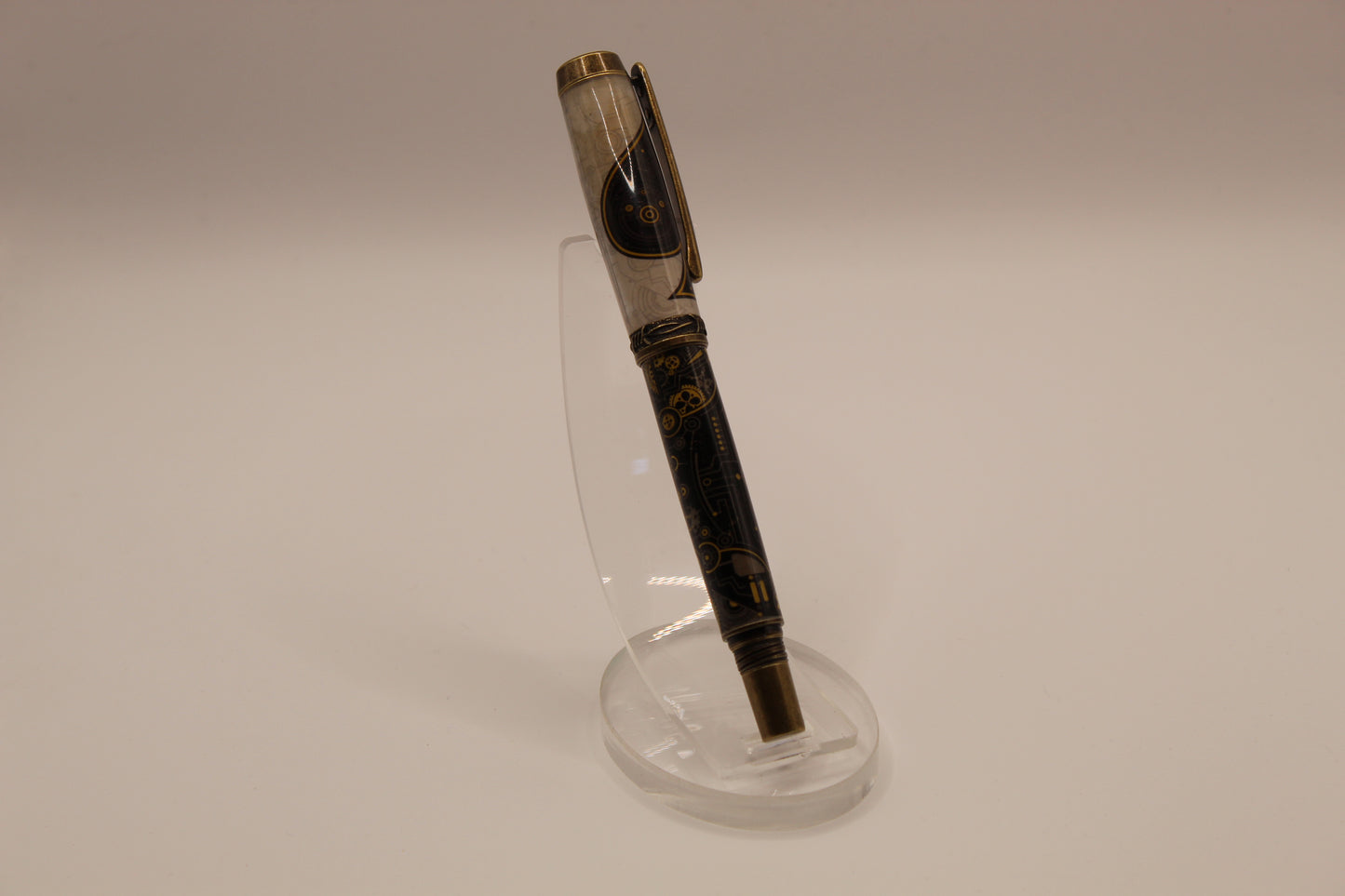 Jr. Duke Rollerball Pen "Steampump Ace of Spades