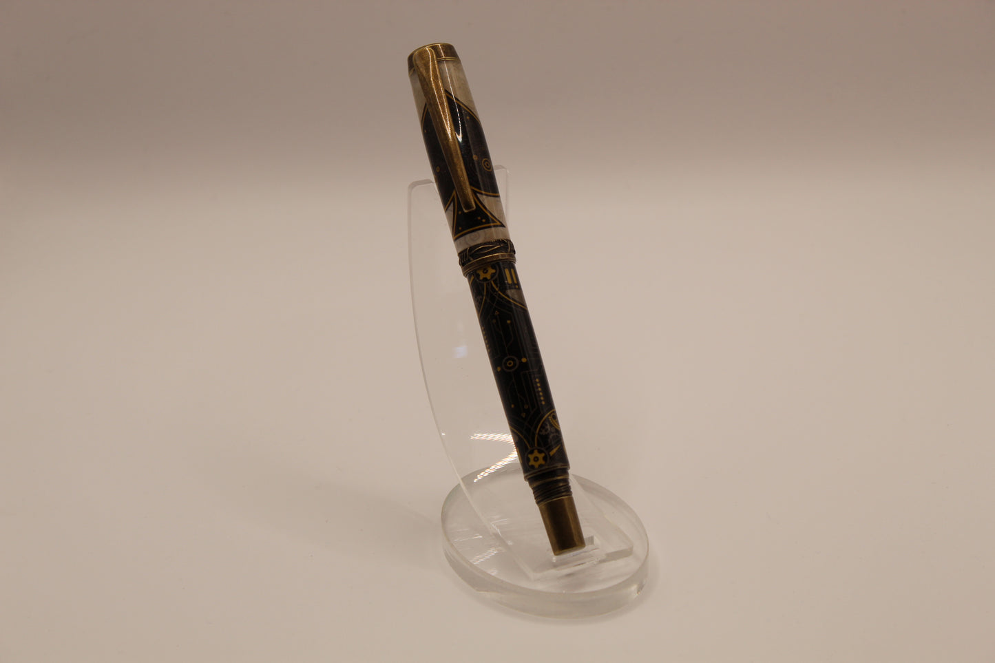 Jr. Duke Rollerball Pen "Steampump Ace of Spades