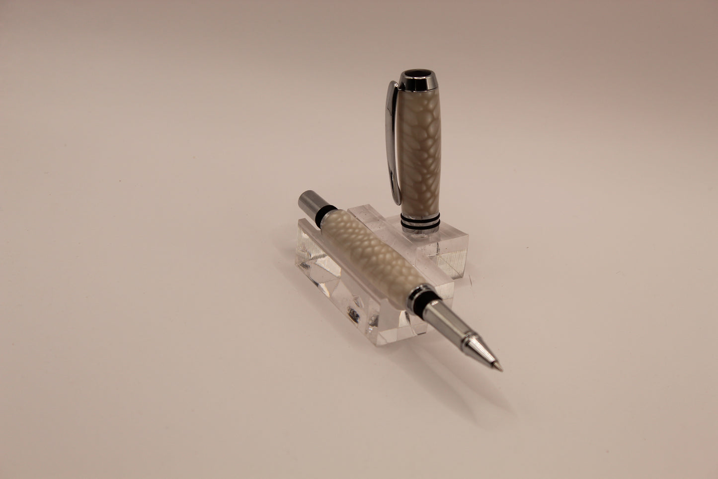 Ivory Dragon Tycoon Rollerball Pen