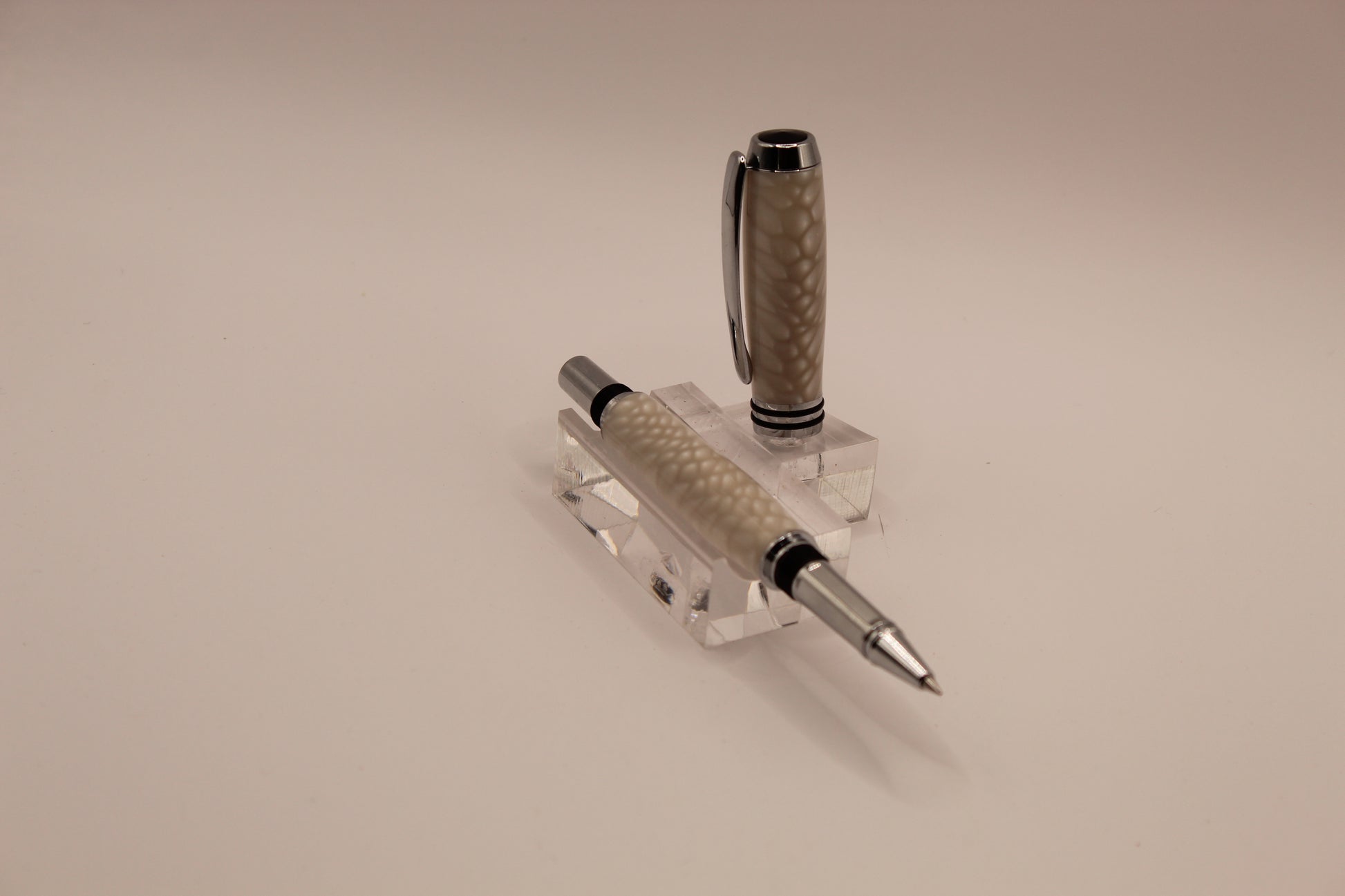 Ivory Dragon Tycoon Rollerball Pen