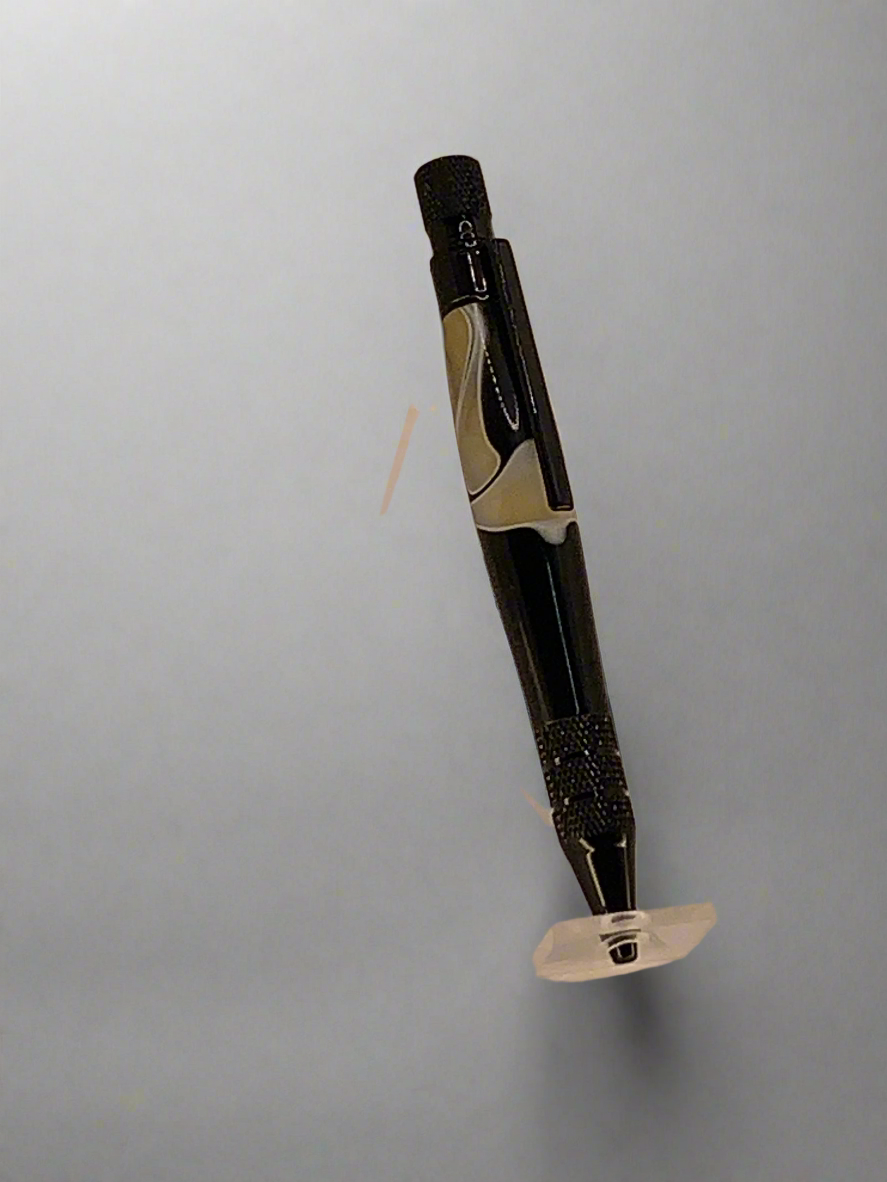 The Memphis Executive Pen – Black Walnut & Chrome