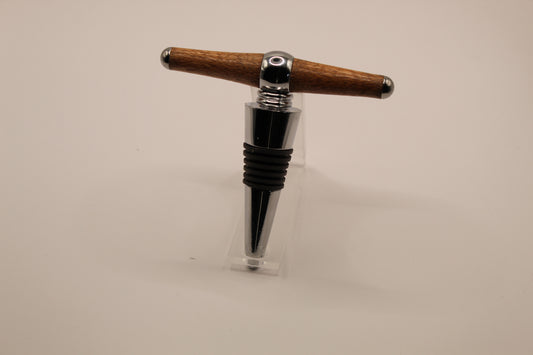 Wine Bottle Stopper with hidden cork screw